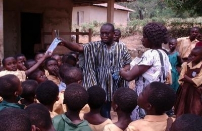 Reducing basic school dropouts in rural Ghana