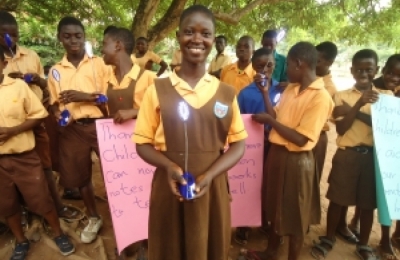 Reducing basic school dropouts in rural Ghana